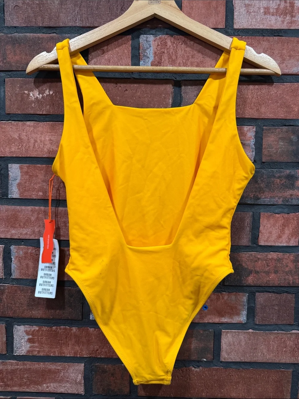 Bright Yellow One-Piece Swimsuit